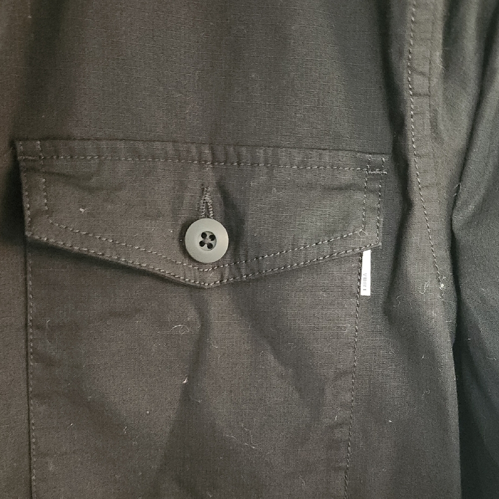 Vuori Men’s Organic Cotton Ripstop Stretch Jacket Black - Picture 5 of 12